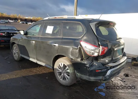 2018 Nissan Pathfinder Sv from USA, damaged, VIN 5N1DR2MM5JC647909